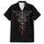 Skull Hawaiian Shirt Cross Snake Bloody Skull - Wonder Print Shop