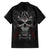 Skull Hawaiian Shirt Cross Snake Bloody Skull - Wonder Print Shop