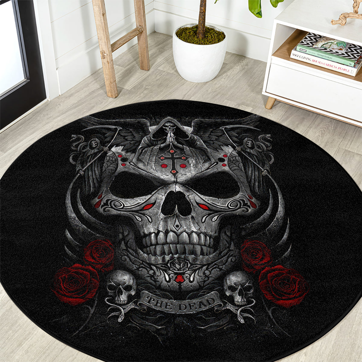 skull-round-carpet-cross-snake-bloody-skull