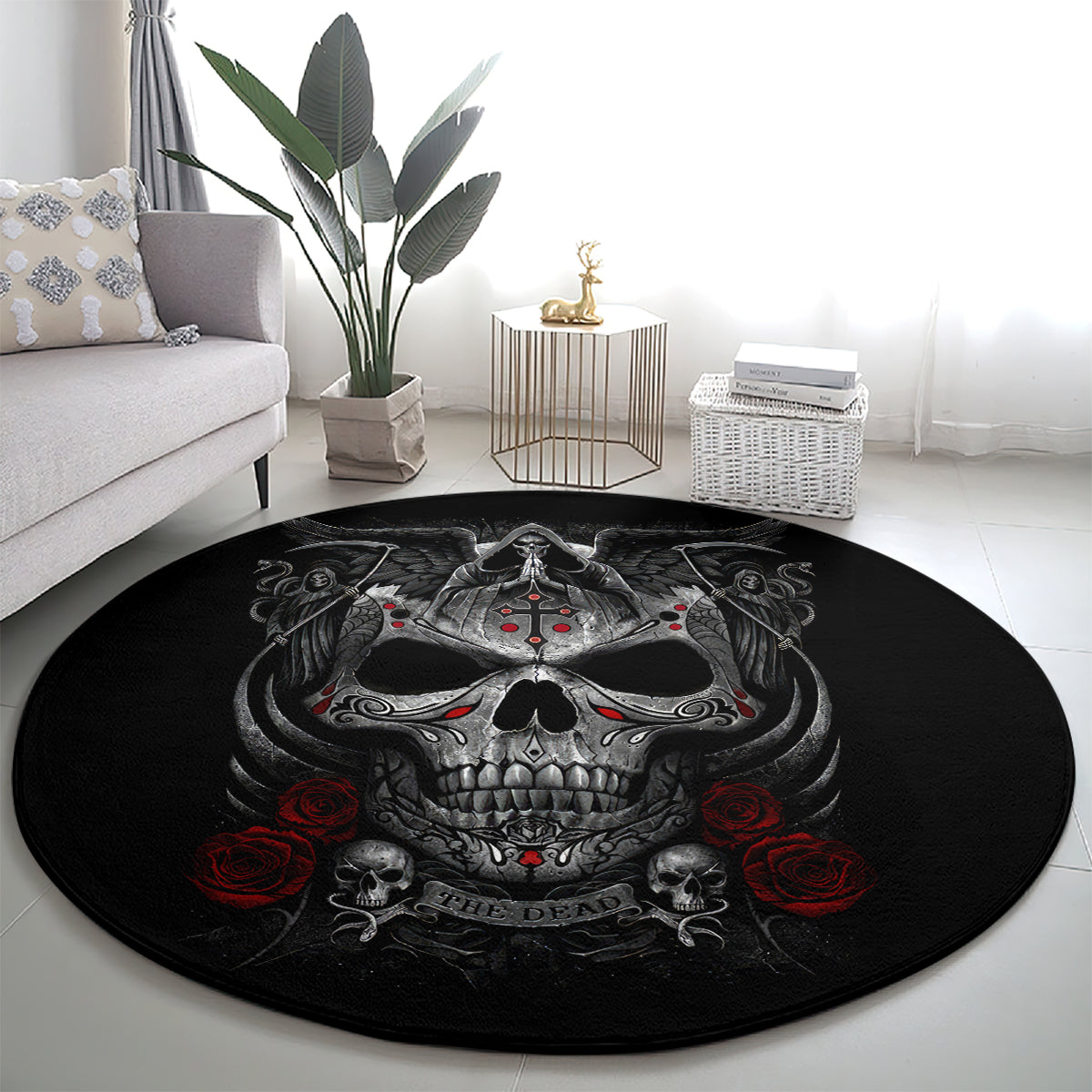 skull-round-carpet-cross-snake-bloody-skull