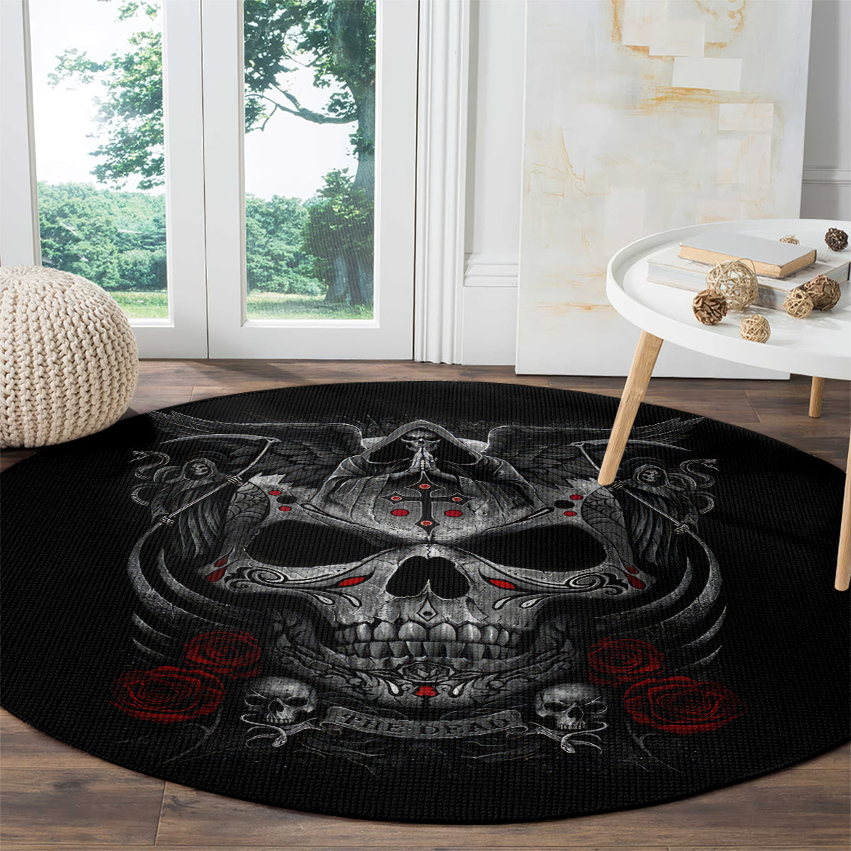 skull-round-carpet-cross-snake-bloody-skull