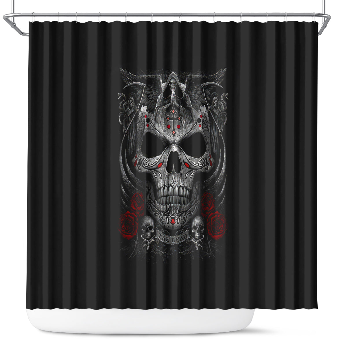 skull-shower-curtain-cross-snake-bloody-skull