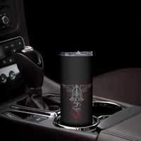 Skull Skinny Tumbler Cross Snake Bloody Skull - Wonder Print Shop