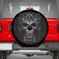 Skull Spare Tire Cover Cross Snake Bloody Skull - Wonder Print Shop