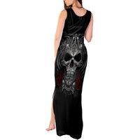 Skull Tank Maxi Dress Cross Snake Bloody Skull - Wonder Print Shop