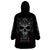 Skull Wearable Blanket Hoodie Cross Snake Bloody Skull - Wonder Print Shop