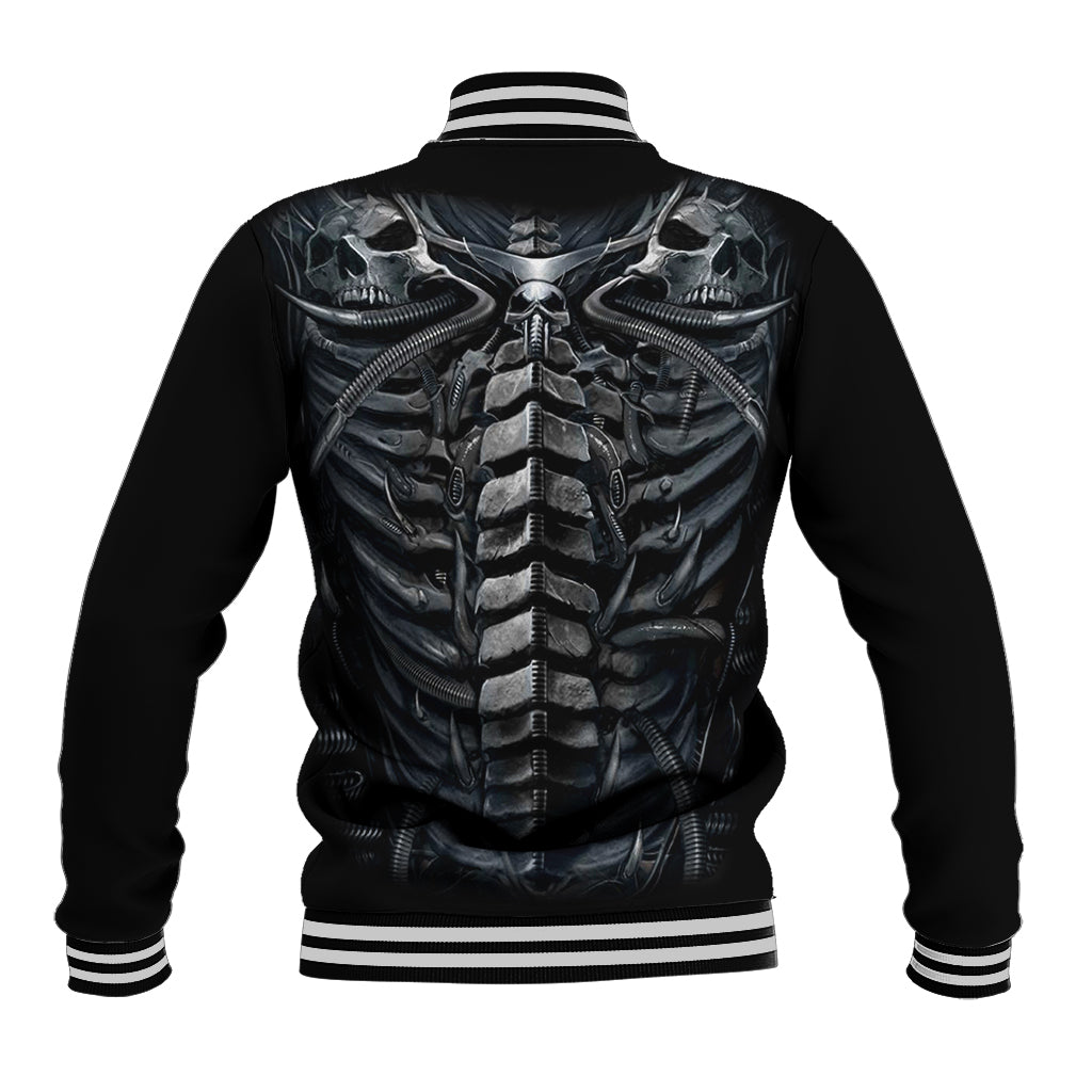 Skull Baseball Jacket Skeleton Inside - Wonder Print Shop