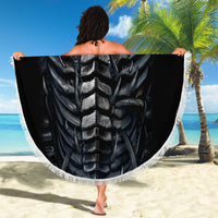 Skull Beach Blanket Skeleton Inside - Wonder Print Shop