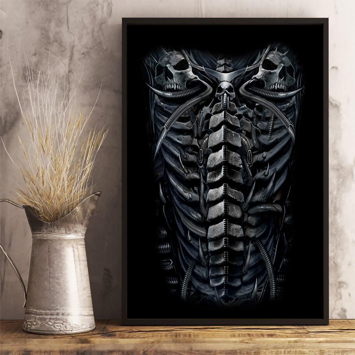 Skull Canvas Wall Art Skeleton Inside - Wonder Print Shop