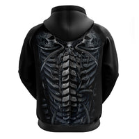 Skull Hoodie Skeleton Inside - Wonder Print Shop