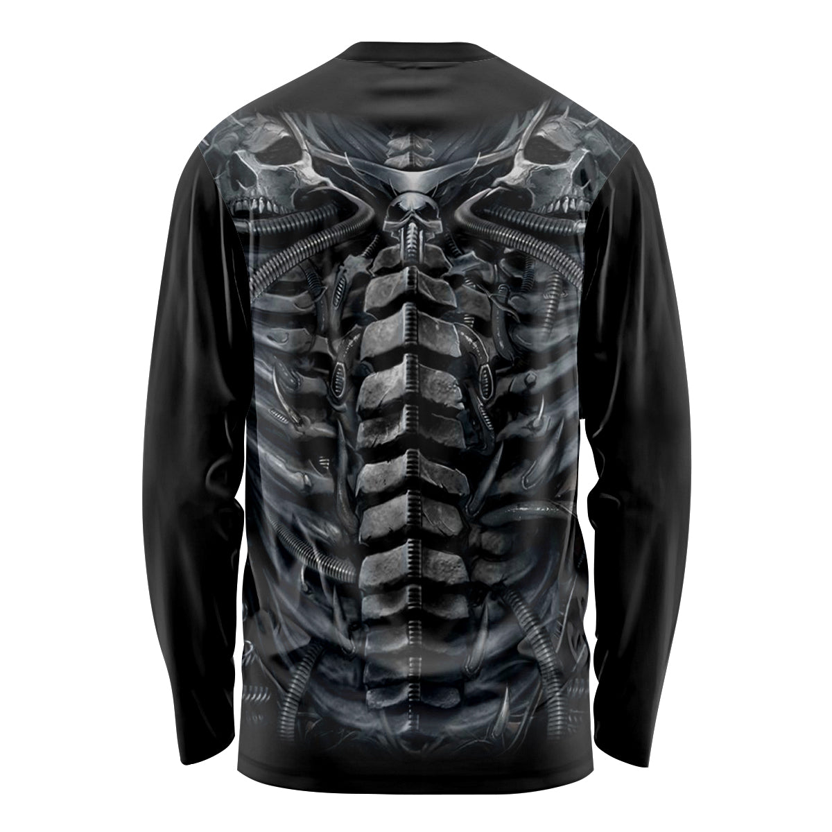 Skull Long Sleeve Shirt Skeleton Inside - Wonder Print Shop