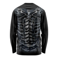 Skull Long Sleeve Shirt Skeleton Inside - Wonder Print Shop