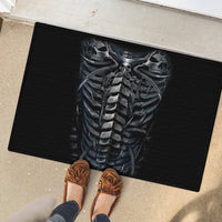Skull Rubber Doormat Skeleton Inside - Wonder Print Shop