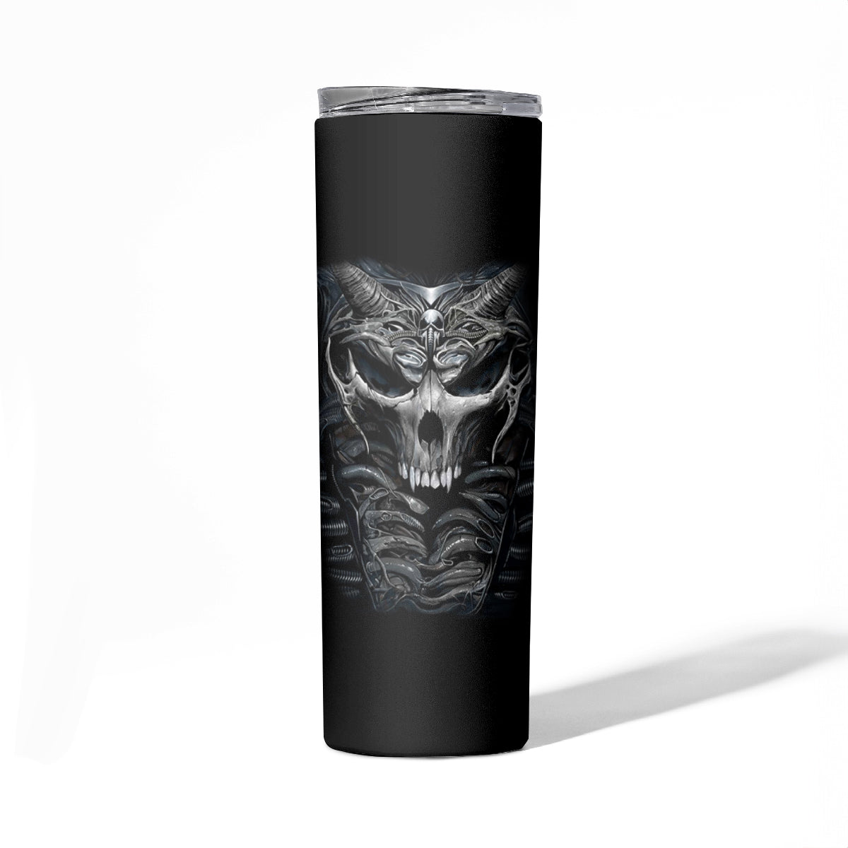 Skull Skinny Tumbler Skeleton Inside - Wonder Print Shop