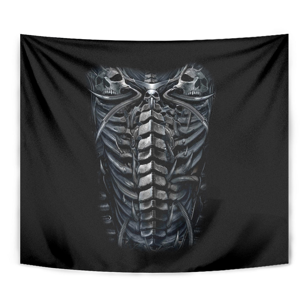 Skull Tapestry Skeleton Inside - Wonder Print Shop