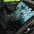 Flame Twin Skull Back Car Seat Cover Skeleton Inside - Wonder Print Shop