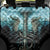 Flame Twin Skull Back Car Seat Cover Skeleton Inside - Wonder Print Shop