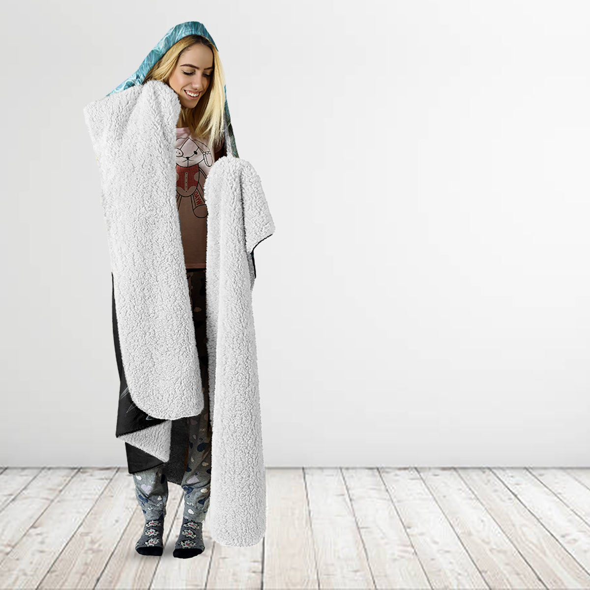 flame-twin-skull-hooded-blanket-skeleton-inside