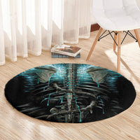 flame-twin-skull-round-carpet-skeleton-inside