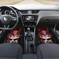 Infernal Draconic Skull Car Mats Embracing the Fiery Soul - Wonder Print Shop