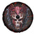Infernal Draconic Skull Spare Tire Cover Embracing the Fiery Soul - Wonder Print Shop