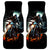 Flaming Skull Car Mats Celestial Riders with Angel Wings - Wonder Print Shop