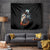 Flaming Skull Tapestry Celestial Riders with Angel Wings - Wonder Print Shop