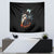 Flaming Skull Tapestry Celestial Riders with Angel Wings - Wonder Print Shop