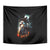 Flaming Skull Tapestry Celestial Riders with Angel Wings - Wonder Print Shop
