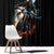 Flaming Skull Window Curtain Celestial Riders with Angel Wings - Wonder Print Shop