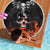 Flaming Skull Hoodie Beach Blanket Spectral Pyre - Wonder Print Shop
