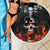 Flaming Skull Hoodie Beach Blanket Spectral Pyre - Wonder Print Shop