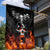 Flaming Skull Hoodie Garden Flag Spectral Pyre - Wonder Print Shop