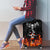 Flaming Skull Hoodie Luggage Cover Spectral Pyre - Wonder Print Shop