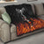 Flaming Skull Hoodie Quilt Spectral Pyre - Wonder Print Shop