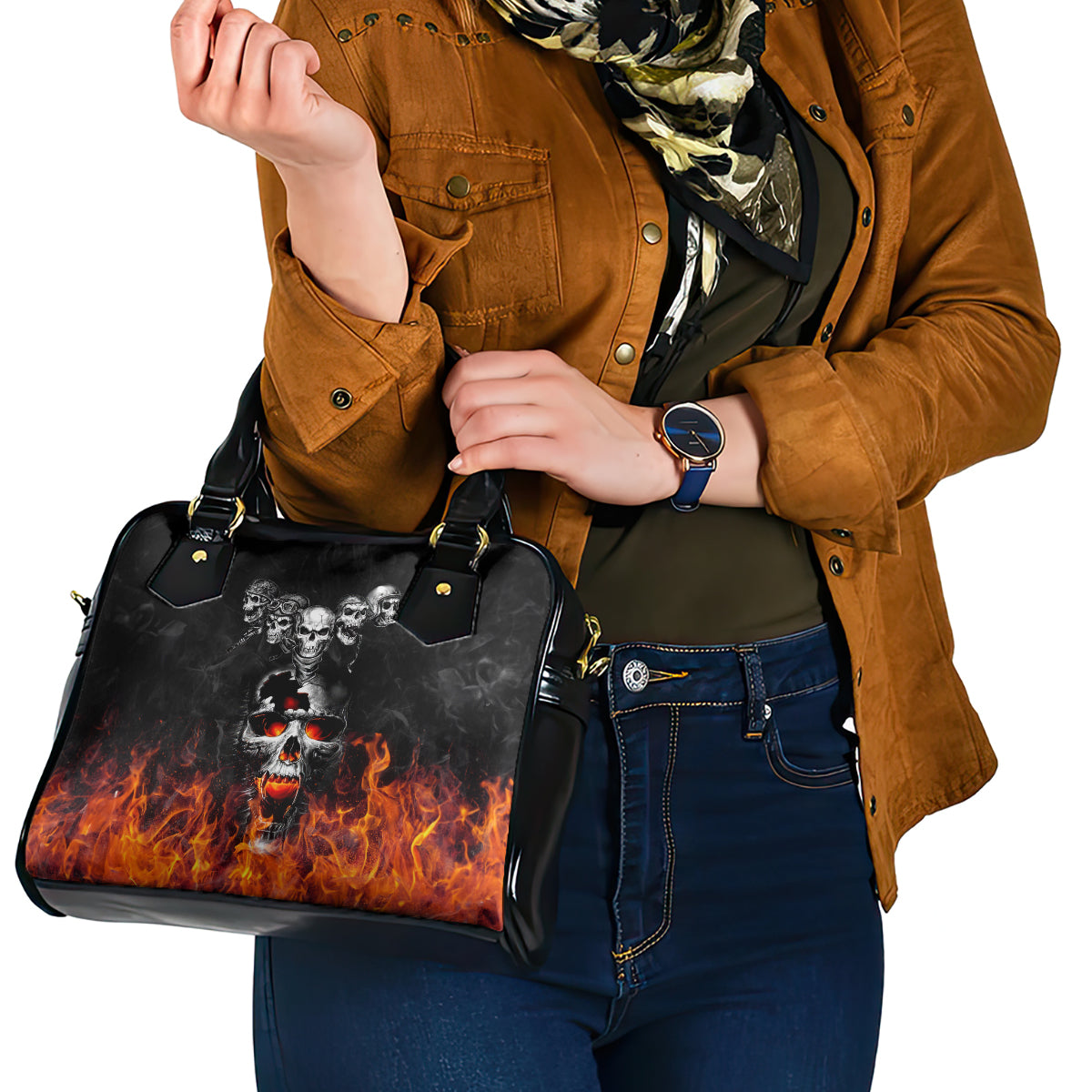 flaming-skull-hoodie-shoulder-handbag-spectral-pyre