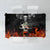 Flaming Skull Hoodie Tablecloth Spectral Pyre - Wonder Print Shop