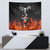 Flaming Skull Hoodie Tapestry Spectral Pyre - Wonder Print Shop