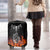 Skull Luggage Cover Five Skull With Motocycle - Wonder Print Shop
