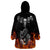 Skull Wearable Blanket Hoodie Five Skull With Motocycle - Wonder Print Shop