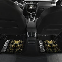 Golden Gothic Skull Car Mats Embracing Ancient Elegance - Wonder Print Shop