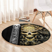 golden-gothic-skull-round-carpet-embracing-ancient-elegance