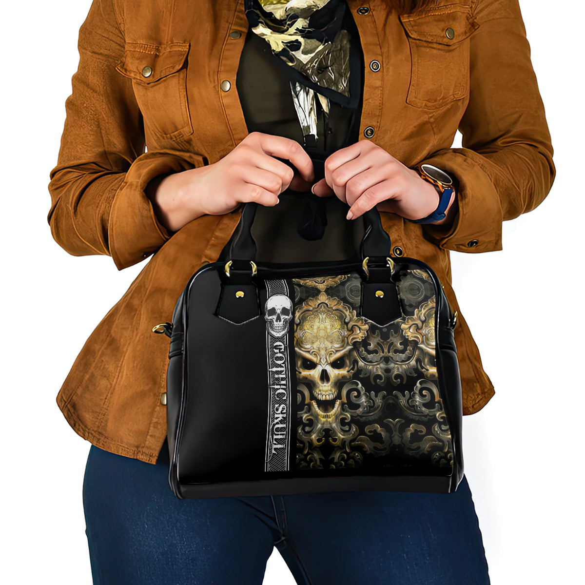 golden-gothic-skull-shoulder-handbag-embracing-ancient-elegance