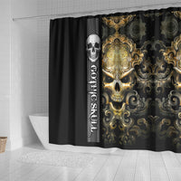golden-gothic-skull-shower-curtain-embracing-ancient-elegance