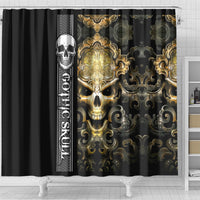 golden-gothic-skull-shower-curtain-embracing-ancient-elegance