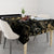 Golden Gothic Skull Tablecloth Embracing Ancient Elegance - Wonder Print Shop