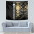 Golden Gothic Skull Tapestry Embracing Ancient Elegance - Wonder Print Shop
