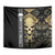 Golden Gothic Skull Tapestry Embracing Ancient Elegance - Wonder Print Shop