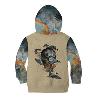 Skull Kid Hoodie Hello Darkness My Old Friend - Wonder Print Shop