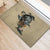 Skull Rubber Doormat Hello Darkness My Old Friend - Wonder Print Shop